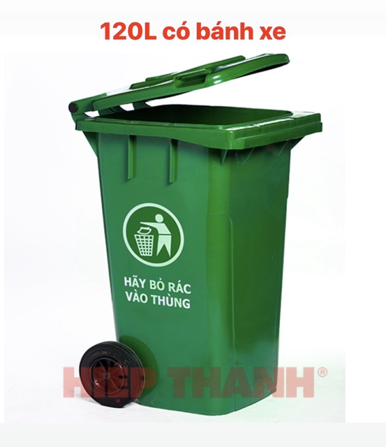 Thùng Rác Công Cộng Hiệp Thành 60L/90L/120L/150L/240L