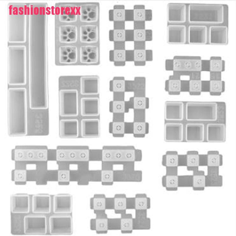 Khuôn Silicone Làm Nút Bàn Phím Hình Dấu Chân Mèo DIY