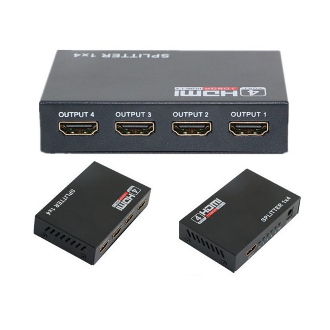 Bộ chia HDMI 1 ra 4 – HDMI Splitter 1x4.