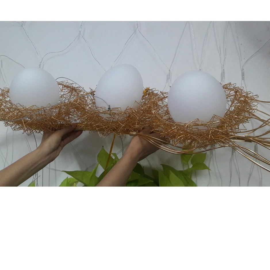 ĐÈN THẢ TRANG TRÍ KIỂU DÁNG TỔ CHIM RB LIGHTING