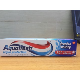 Kem Đánh Răng Aquafresh Bạc Hà Thơm Mát – Tuýp 100ml