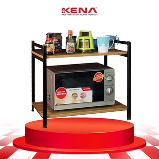 Kệ để lò vi sóng 2 tầng KENA lắp ráp thông minh, tiện lợi KN 145