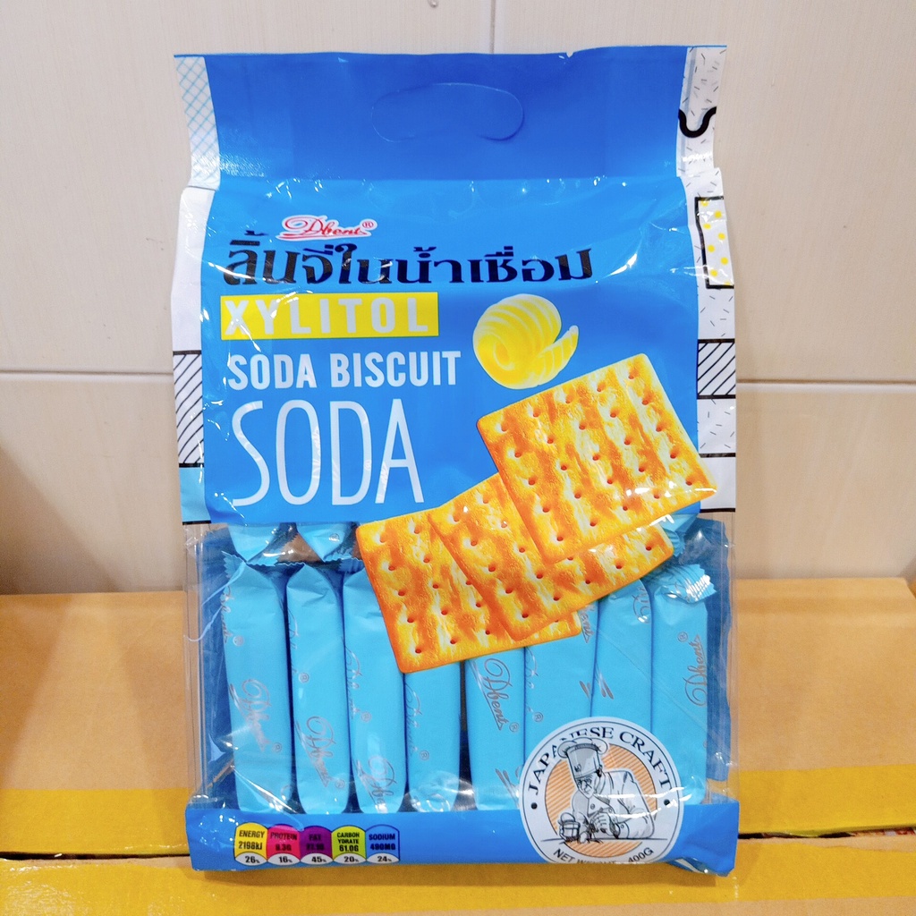 Bánh Quy Soda Biscuit Dbent 400g