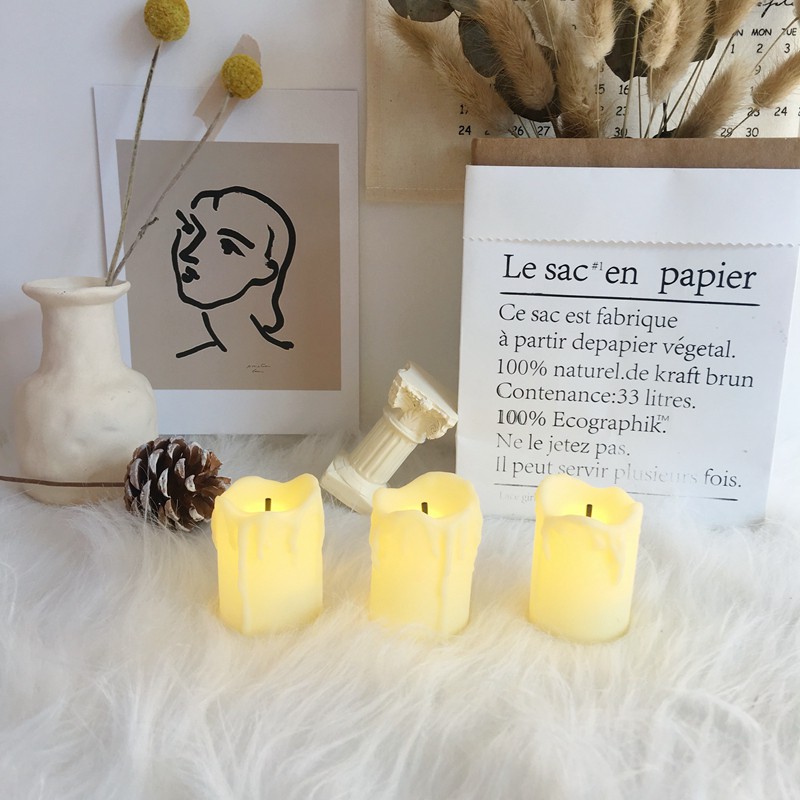 Đèn ngủ để bàn hình cây nến sáng tạo độc đáo