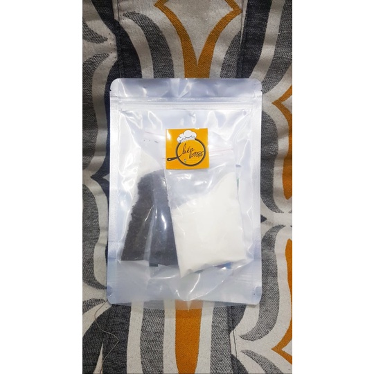 Set nguyên liệu pha trà thái xanh (có thạch rau câu) - (3 lít thành phẩm và 1,2 lít rau câu) - Bếp Mật (Mật Cooking)