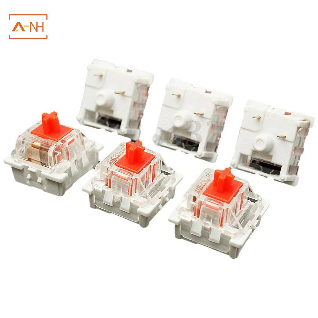 *In stock*10Pcs Plastic For Cherry Red 3 Pin MX RGB Mechanical Switch Keyboard Replacement