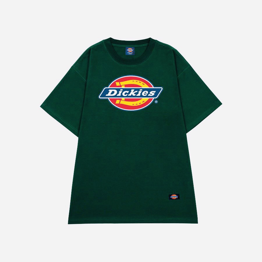 Áo thun Dickies xanh rêu - Teeshirt Dickies Original - Unisex nam nữ - Cam kết chính hãng.