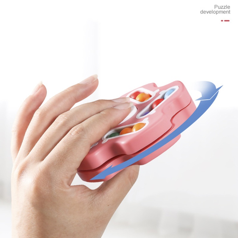 1 Bộ Đồ Chơi Khối Lắp Ráp Hạt Đậu Ma Thuật 3D Phát Triển Trí Tuệ Cho Bé