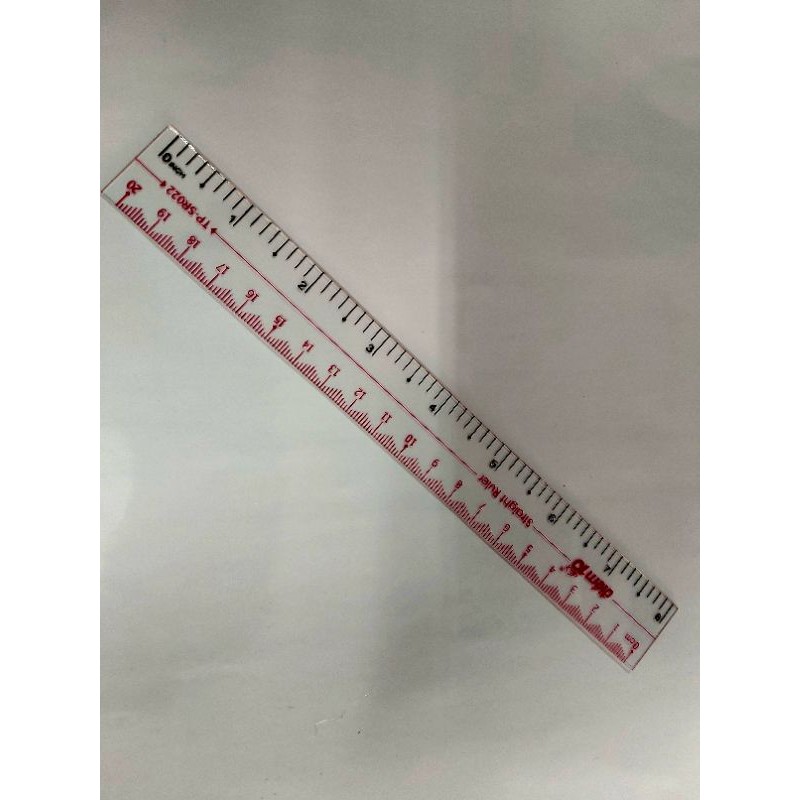 Thước Thẳng Dẻo 20cm Điểm 10 Học Sinh Rõ Nét,Thước Kẻ Học Sinh