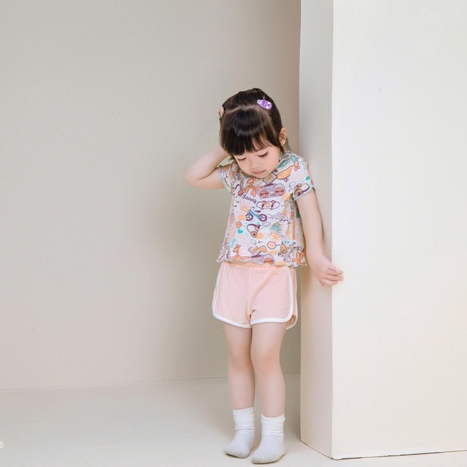Bộ cộc Chaang bé gái từ 3 tháng đến 5 tuổi SS2022D04