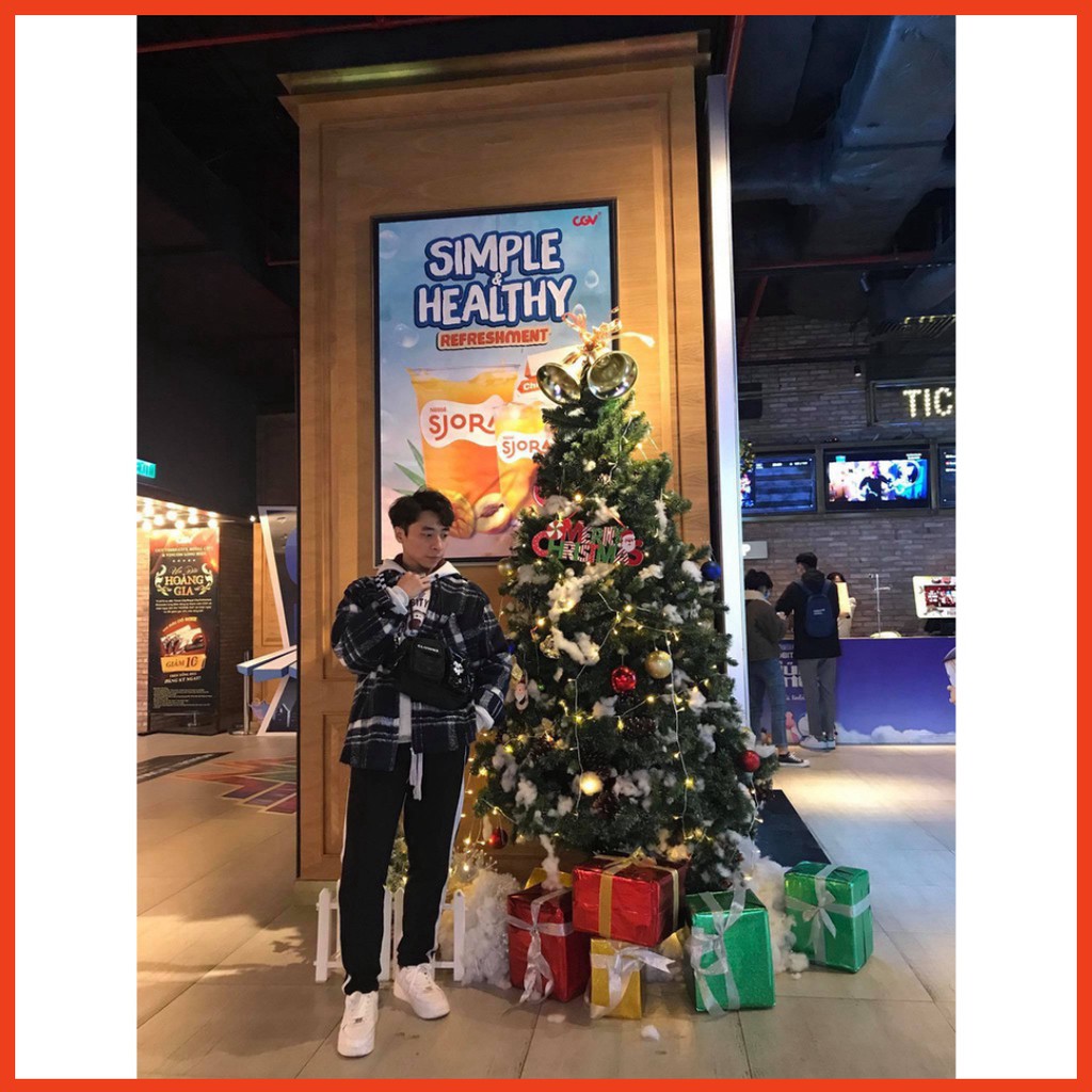 Túi đeo chéo ClownZ v4 thời trang nam nữ đi chơi đi du lich đen giá rẻ