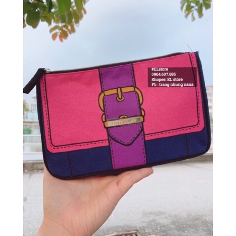 Túi đựng mỹ phẩm hàng hãng Estee Lauder - Clinique - Macys