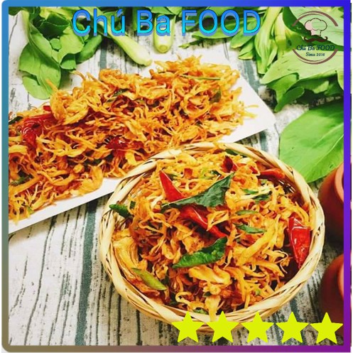 500G🐓Khô Gà Lá Chanh🐓 Chú Ba FOOD | Gà Tươi - Ức gà, Ngon, Chất lượng | BigBuy360 - bigbuy360.vn