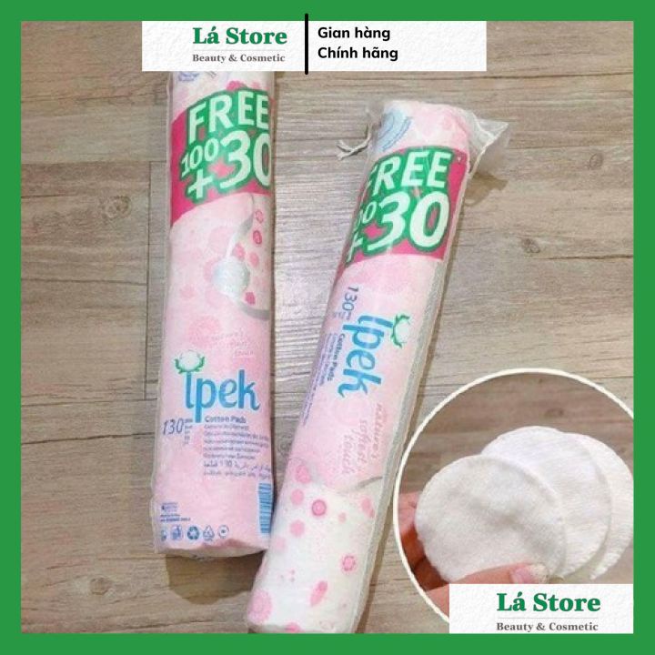 Bông Tẩy Trang Ipek Klasik Cotton Pads Thổ Nhĩ Kỳ Mềm Mịn ( 80 miếng - 150 miếng)