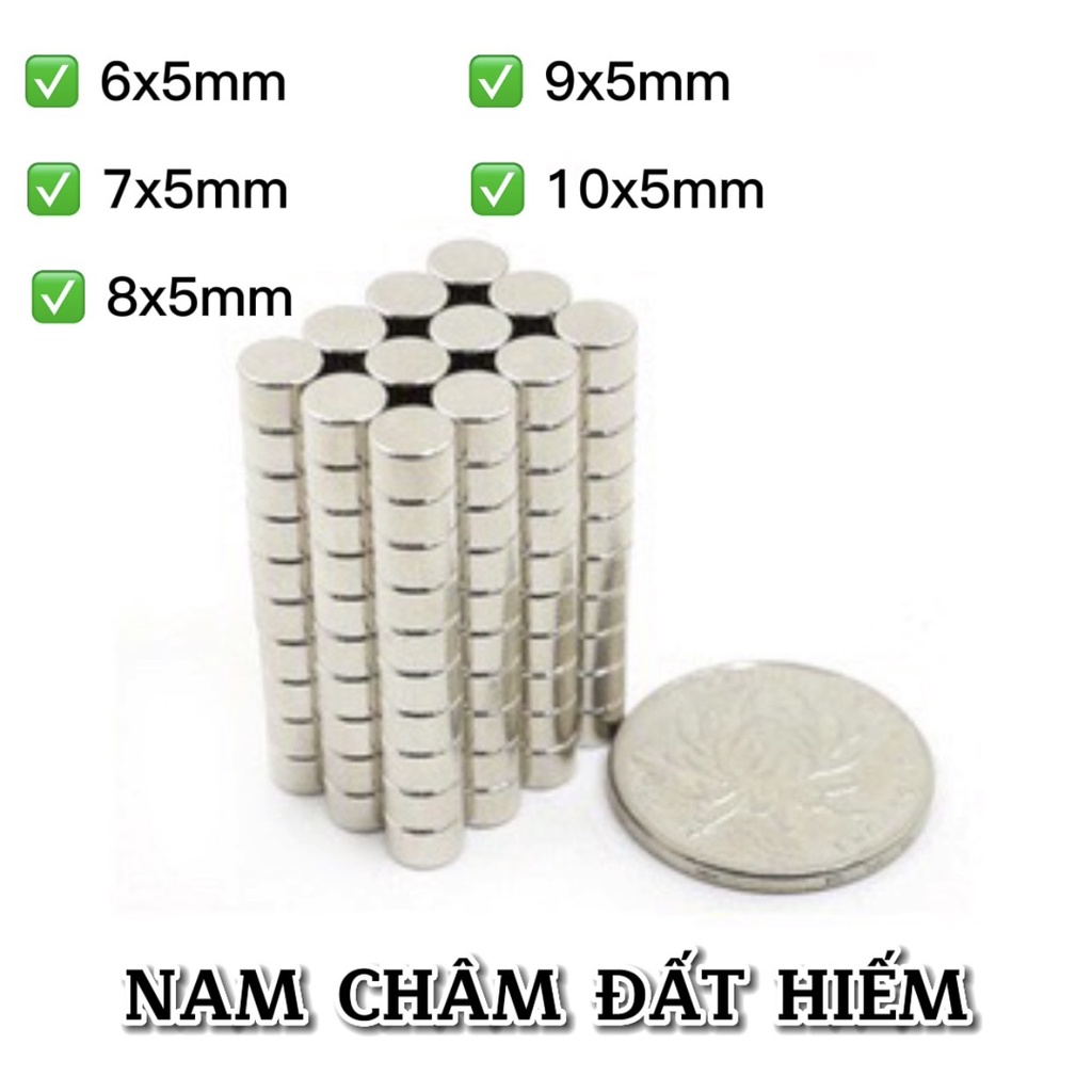 Nam châm đất hiếm siêu mạnh GAOMS, hàng chất lượng cao mạ niken có từ tính vĩnh cửu
