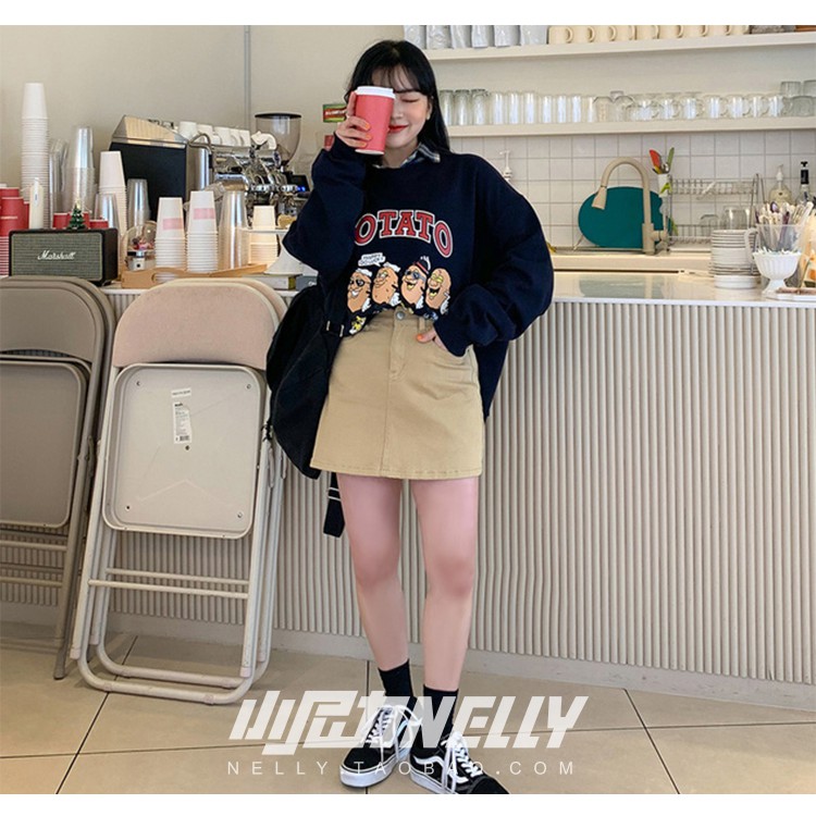 Áo Sweater Nelly Heybig - Potato