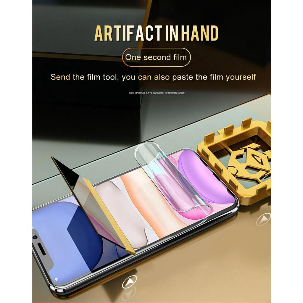 Miếng dán hydrogel mềm 30D bảo vệ màn hình cho iPhone 7 8 Plus 6 6s Plus X XS XR XS Max 11 Pro Max