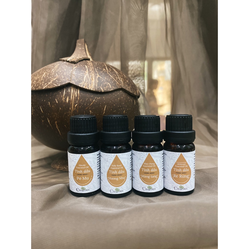 Tinh Dầu Thiên Nhiên Khuếch Tán Thơm Phòng Thư Giãn 10ml