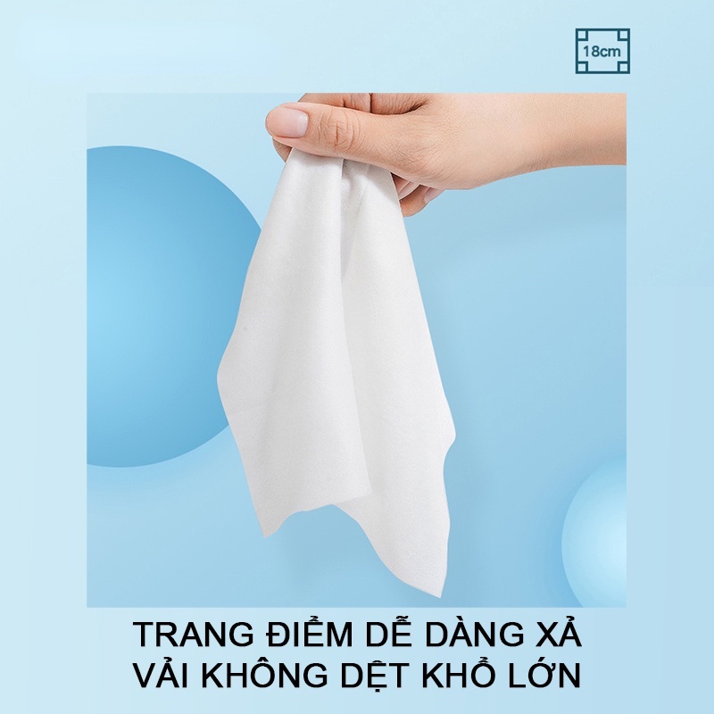 Hộp Khăn Ướt Tẩy Trang Chiết Xuất Thực Vật Tiện Dụng 2022