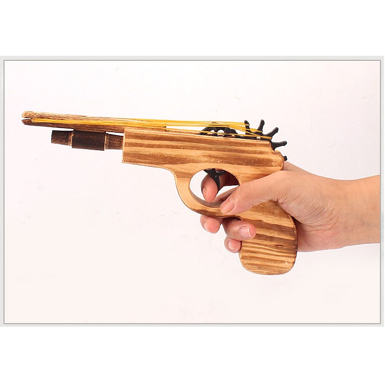 Mô hình đồ chơi bắn thun bằng gỗ