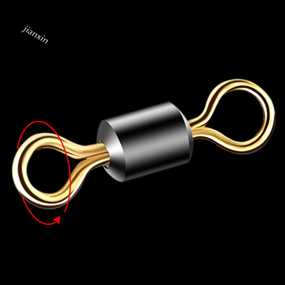 Bộ 50 Móc Khóa Nối Số 8 Bằng Thép Không Gỉ JX-50