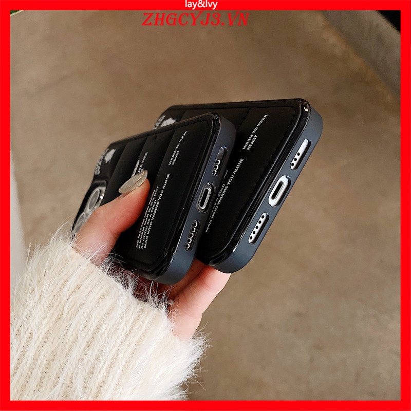 Ốp Điện Thoại IMD Silicone In Hình Gấu Bắc Cực Hoạt Hình Cho IPhone 7/8 Plus XS XR XSmax 11 12 Pro Max 13 Pro