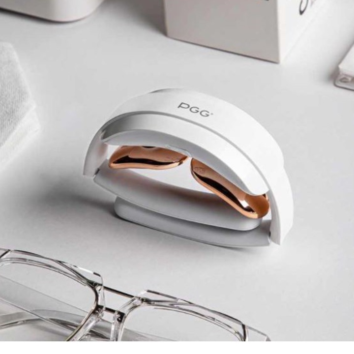 Máy massage cổ vai gáy - Máy mát xa PGG 2 điện cực làm nóng thư giãn, 5 chế độ 15 tốc độ chỉnh xung lực - BH 12 Tháng