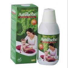 [Hàng chính hãng] Tắm bé thảo dược Amibebe 250ml