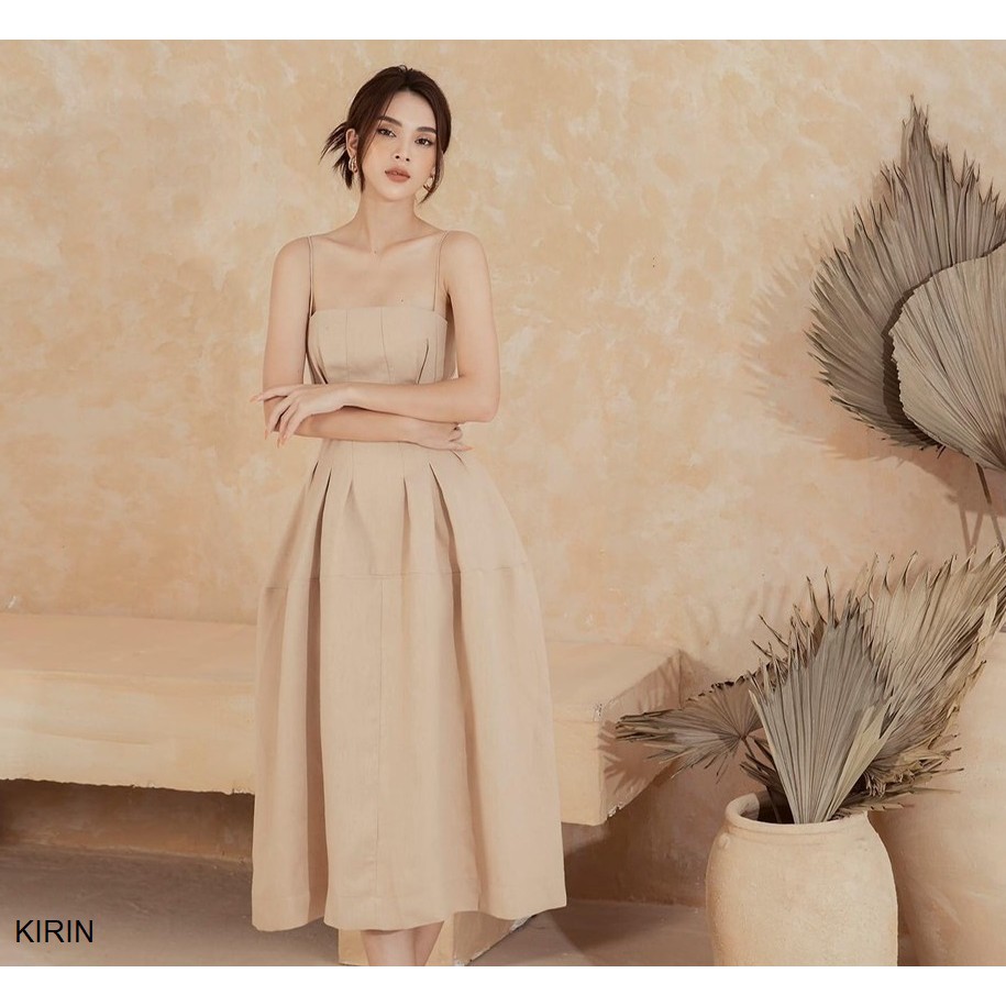 Đầm thiết kế dự tiệc 2 dây - Đầm dự tiệc sang trọng Kirin dress - Đầm maxi thiết kế (napubee)