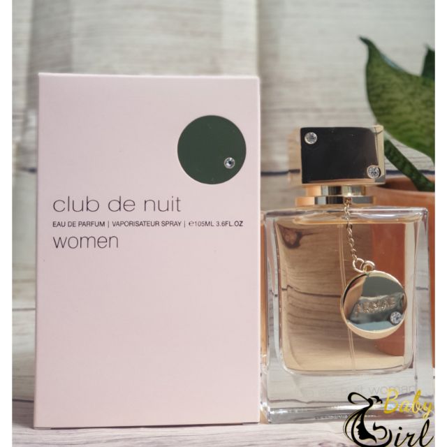 [Mã 1512FMCGSALE giảm 8% đơn 500K] Nước hoa full size nữ Club De Nuit Woman 105ml Edp