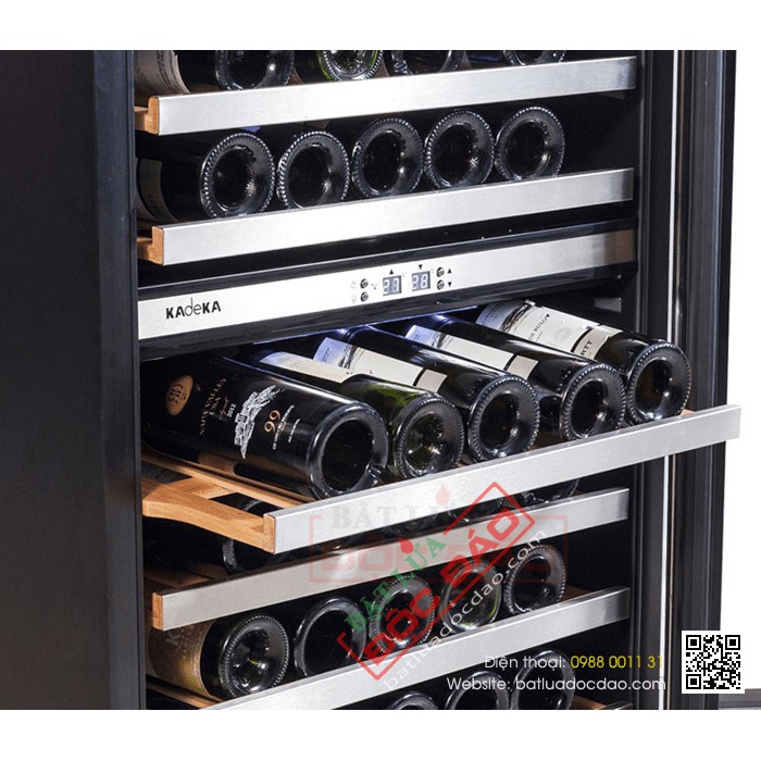 Tủ ướp rượu, tủ bảo quản rượu vang cao cấp Kadeka 45 chai cao cấp KA-45WR