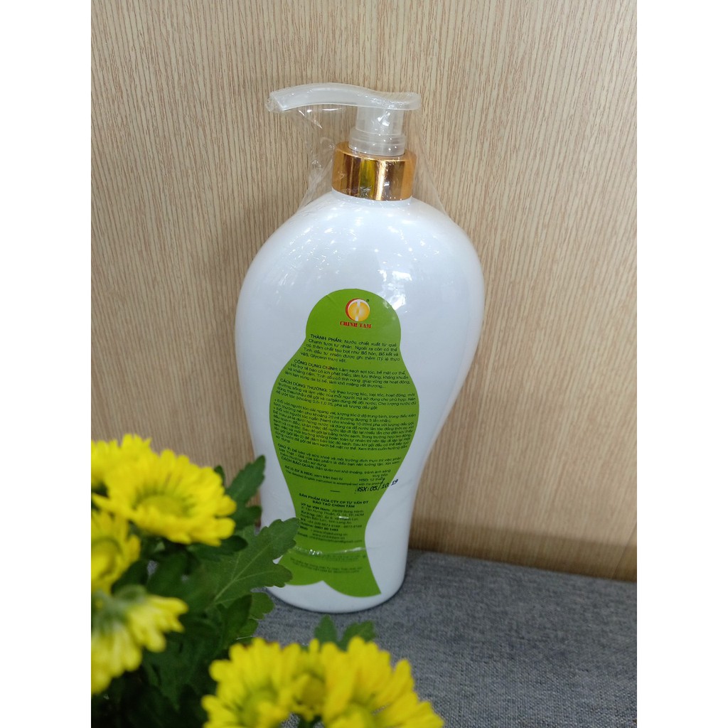 Dầu tắm gội chanh tươi tự nhiên 500ml/1200ml