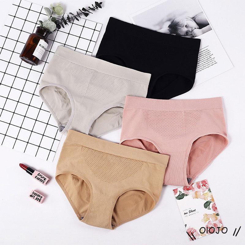 Quần Lót Cotton Không Đường May Định Hình Cơ Thể Cho Nữ
