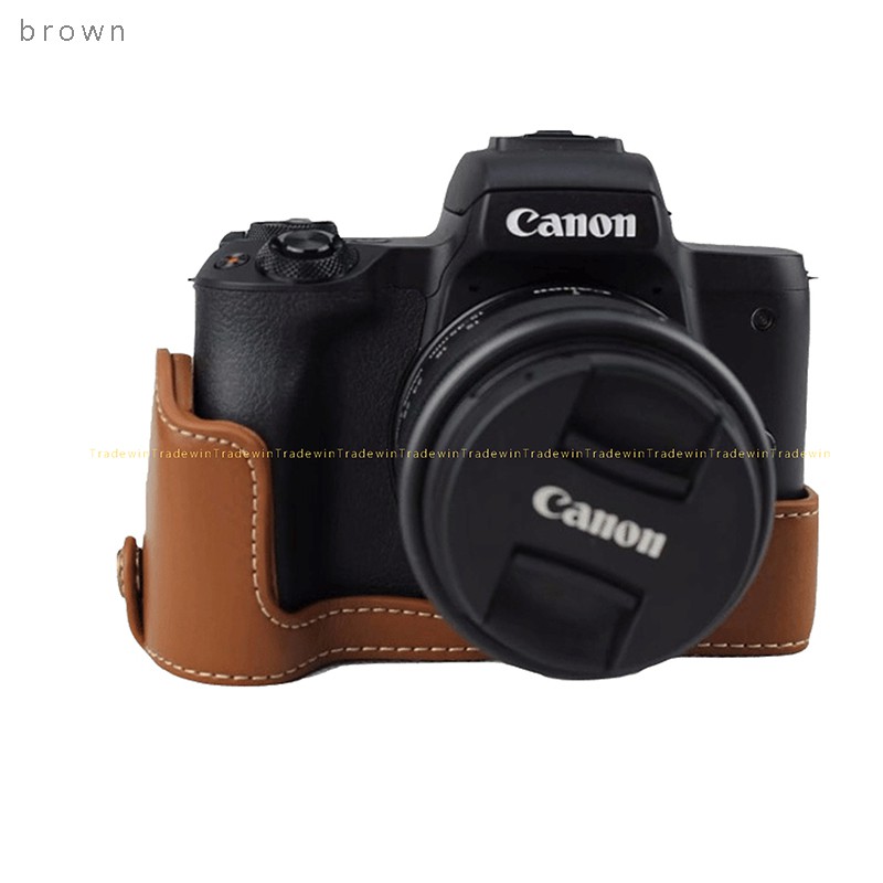 Bao da PU cho đế máy ảnh Canon Eos M50