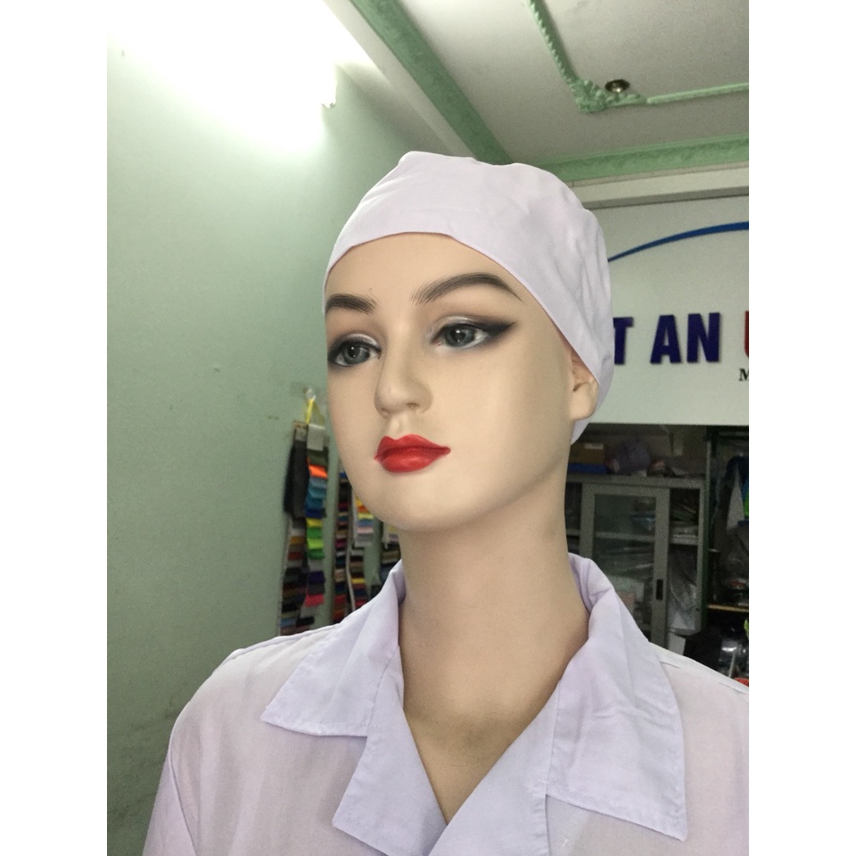 Nón vải y tế nam dùng trong ngành y tế, dược phẩm vải katê
