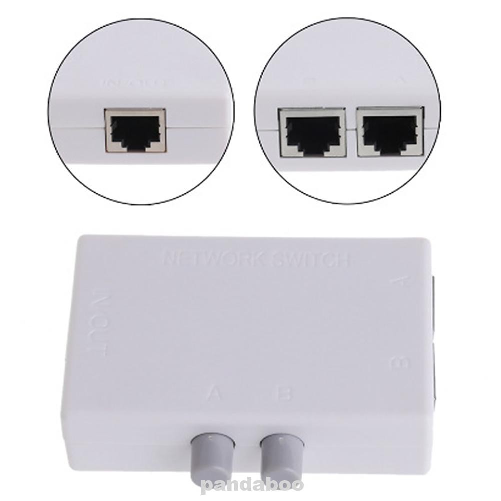 Công Tắc Mạng 2 Cổng Mini Không Gây Tiếng Ồn Hiện Đại | BigBuy360 - bigbuy360.vn