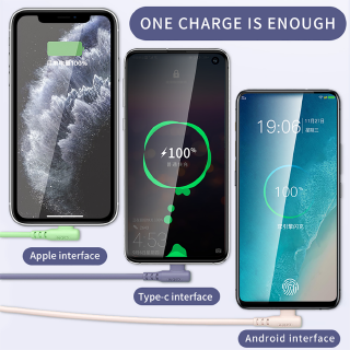Cáp Sạc Nhanh Giao Diện Usb Type C Cho Apple Android