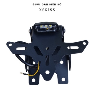 Đuôi biển số độ cho yamaha Xsr155 gập 2 chiều chất liệu thép, sơn tĩnh điện.