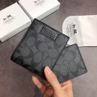 Ví Coach ngắn chữ C - V193