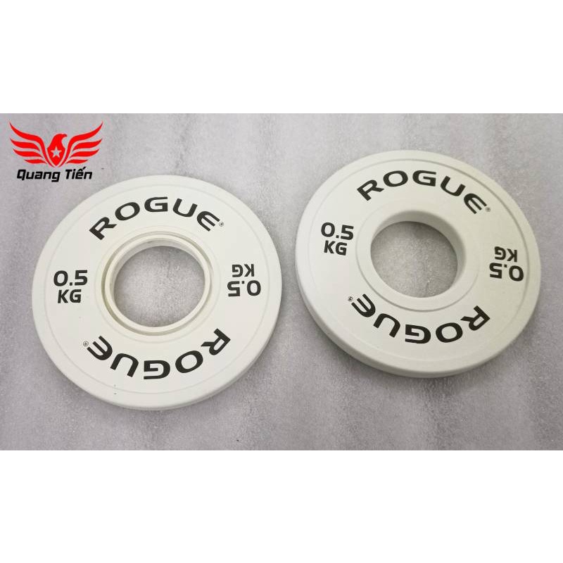 Tạ bánh cao su ROGUE 2,5 kg cao cấp mini lỗ 50 nhập khẩu (giá 1 chiếc)