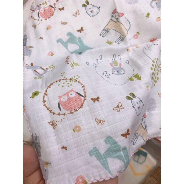 Set 5 Chiếc Khăn Mặt, Khăn Xô Sữa Aden Sợi Tre Cao Cấp