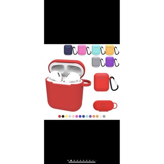 [GIÁ 0 ĐỒNG KHI MUA CÙNG TAI NGHE]  Ốp chống bẩn Airpods 1,2 Airpods Pro - Giá Rẻ - Bền - Chất lượng tốt nhất - Có móc