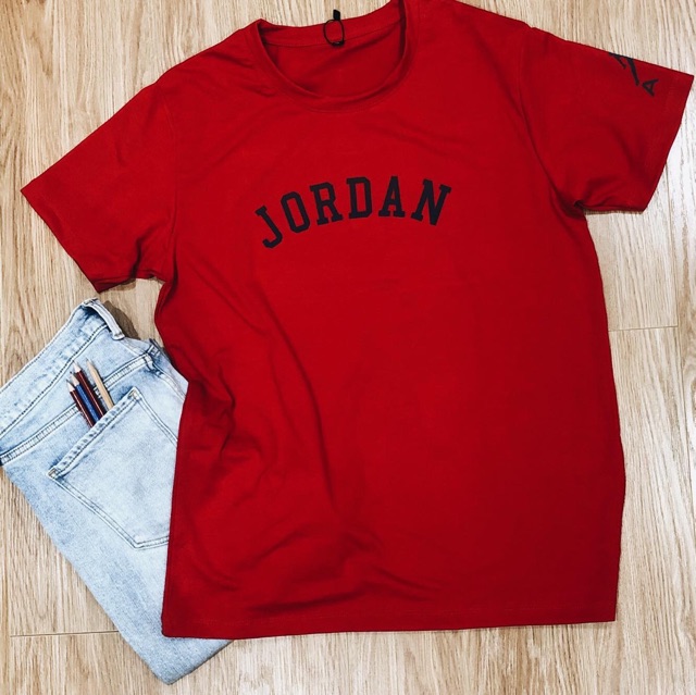 Áo thun cotton Nam Jordan form body - big size