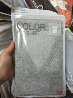 Áo phông cổ tim cộc tay nam