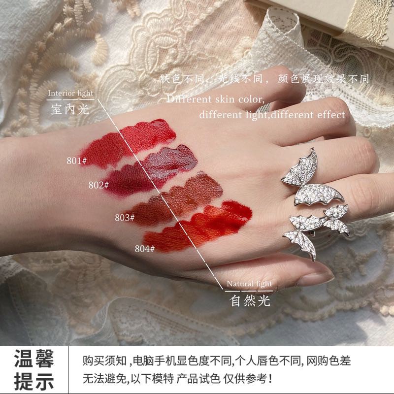 Hộp 4 cây son lì Daishao Matte cao cấp
