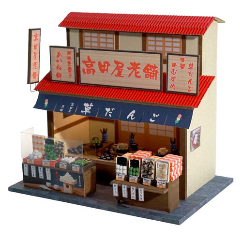 MÔ HÌNH MINIATURE NHẬT - TIỆM BÁNH DANGO - QA02