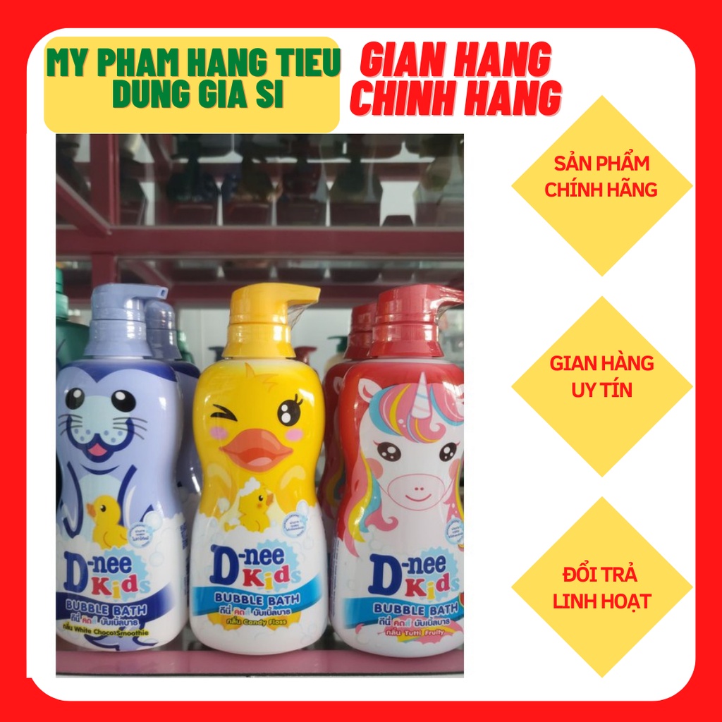Sữa Tắm Gội Cho Bé Dnee Kids Thái Lan 400ml