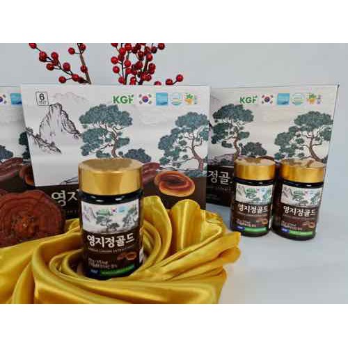 Cao Linh Chi Korea Green Food Cao Cấp Hộp 2 lọ x 250g, Chiết xuất từ nấm linh chi Hàn Quốc chính hãng