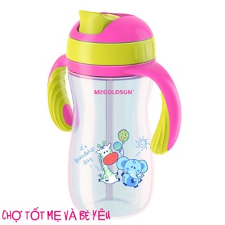 BÌNH UỐNG NƯỚC ỐNG HÚT CHO BÉ (330ml)