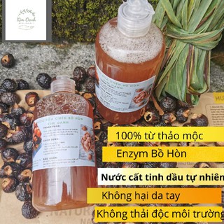 Nước Rửa Chén/ Lau Sàn/ Giặt Đồ Bồ Hòn hương tự nhiên